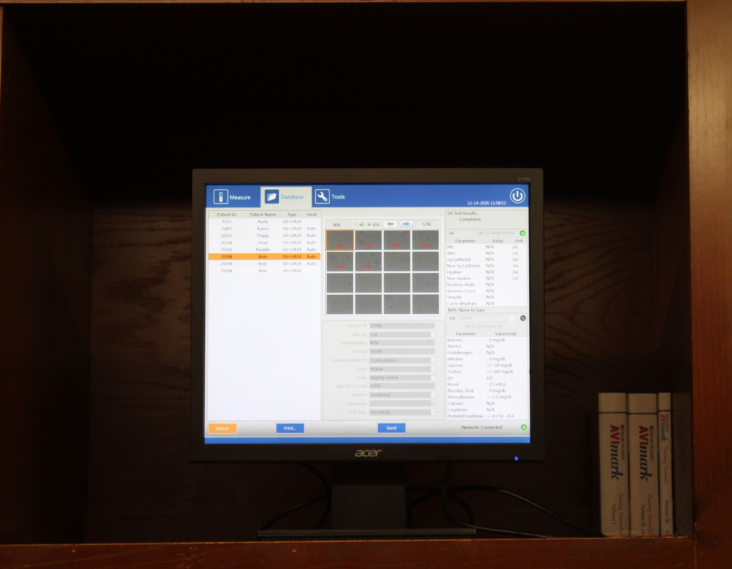 Sediment Analysis Display